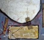 Elevation - Acrylique , papier et carton sur toile - 92x65 - 1990.jpg