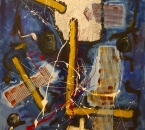 Sans titre - Technique mixte sur toile - 100x81 - 1990.jpg