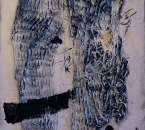 PEINTURE N°26 - TECHNIQUE MIXTE SUR TOILE - 130x97 - 2009.jpg