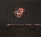SANS TITRE - TECHNIQUE MIXTE SUR TOILE - 65x54 - 1997.JPG