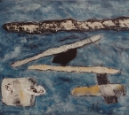 Uaxuctum - Giacinto Scelsi - Technique mixte sur toile - 100x73 - 1996.jpg