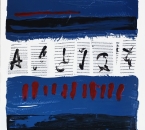 SANS TITRE - Acrylique Et Collage Sur Toile - 81x65 - 2002.JPG