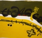 Sans titre - Acrylique Et Pigments Sur Toile - 100x81 - 2002.jpg