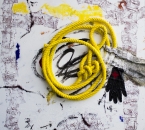 Peinture No 144  - Technique mixte sur toile - 100x100 - 2017.jpg