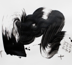 Sans Titre - Acrylique, Huile et Crayon Sur Papier 63 - 50x65 - 5-2011.jpg