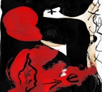 Sans Titre - Encre, Acrylique et Crayon Sur Papier 18 - 24x32 - 12-2010.jpg
