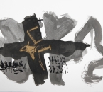 Sans Titre - Encre Et Huile sur Papier 54 - 24x32 - 04-2011.jpg