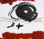 Sans titre - Acrylique, crayon et huile sur papier 234 - 50x70 - 2017.jpg