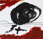Sans titre - Acrylique, huile et crayon sur papier - 257 - 30x40 - 2017.jpg