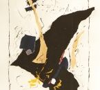 Sans titre - Collage, encre et gouache sur papier chiffon - Non daté.jpg