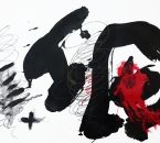 Sans titre - Encre, acrylique et crayon sur papier 266 - 70x50 - 7-2018.JPG