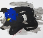 Sans titre - Encre, acrylique, huile et crayon sur papier 276 - 70x50 - 2018.jpg
