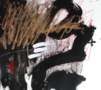 Sans titre - Encre, crayon, acrylique et huile sur papier 89 - 65x50 - 2014.JPG