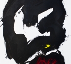 Sans titre - Encre,  huile et crayon sur papier 282 - 70x50 - 2018.jpg