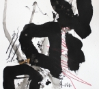 Sans titre - Encre, huile et crayon sur papier 96 - 65x50 - 2013.jpg