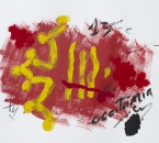 Variations occitanes 1 - Acrylique et crayon sur papier 318 - 40x50 - 2021.jpg