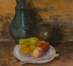 Nature morte au pot vert - Huile sur toile - 61x46 - 1984.jpg