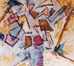 Bouquet - Huile sur toile - 1987 - Collection particulière.jpg