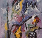 Composition - Huile sur toile - 55x46 - 1989 - Collection particulière.jpg