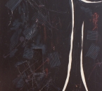 Le jeu du noir - Acrylique et carton sur toile - 100x73 - 1989 - Collection particulière.jpg
