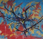 Sans titre - Huile sur toile collée sur panneau d'agglomere - 92x65 - 1988.jpg