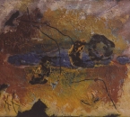 Sans-titre-Technique-mixte-sur-toile-100x81-1998-Collection-particuliere