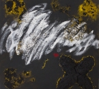 Peinture No 169 - Requiem Gabriel Fauré - V- Agnus Dei - Technique mixte sur panneau bois - 100x100 - 2019.jpg