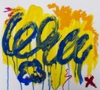 Sans titre - Serie Bees - Acrylique, huile et crayon sur papier - 265 - 35x35 - 2018.jpg