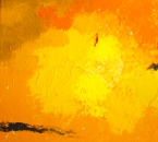 Peinture No 267 - Série Influence-s 6 - Eblouissement - Acrylique et pigments sur toile - 100x100 - 2025.jpg